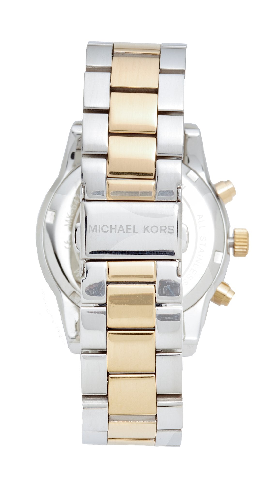 Michael Kors MK6474 – Damen Chronograph Uhr | Edelstahl, Bicolor, 5 bar, Analog, Datum